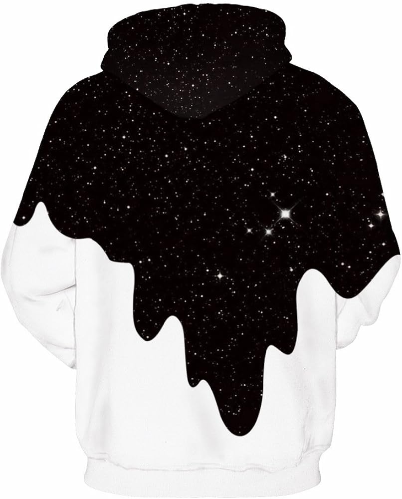 PIZOFF Unisex Long Sleeve 3D Funny Print Hoodies: Clothing