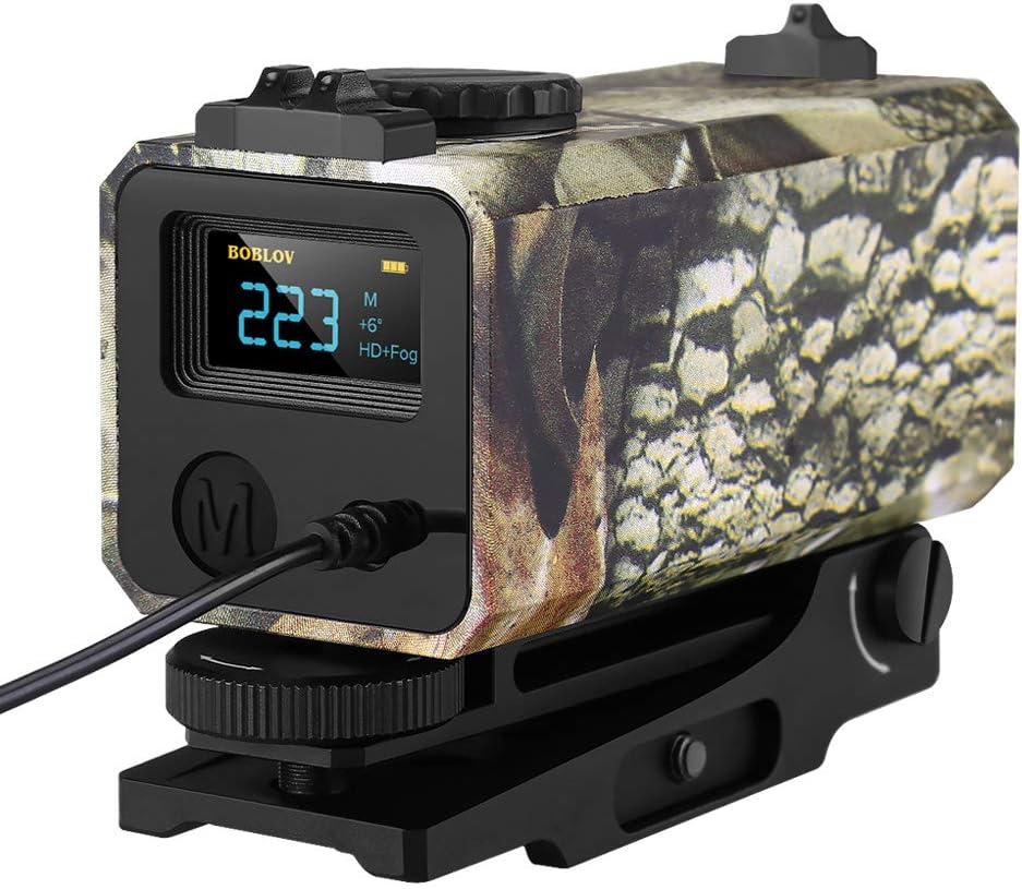 BOBLOV 700m Mini Rifle Scope Mounted Range Finder Amazon.co.uk Camera