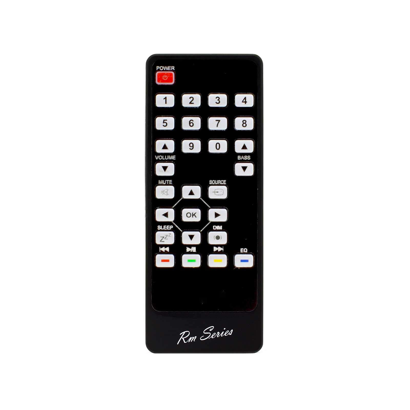 RM-Series Replacement Remote Control for Bush A6S-SOUNDBAR