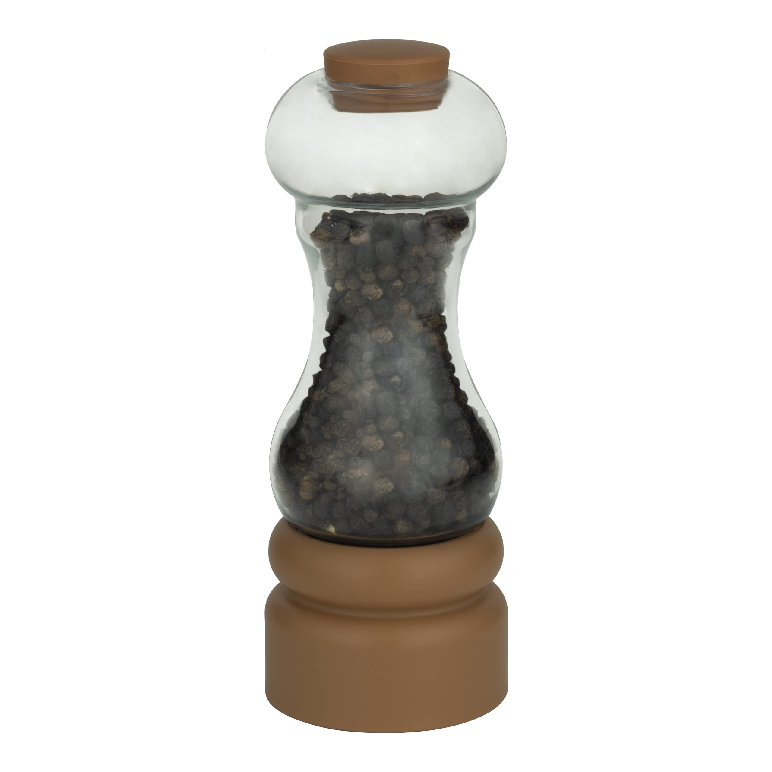 Grunwerg SP-110RD Salt or Pepper Mill, Plastic, Clay Red
