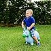 Kiddie Play Horse Hopper Unicorn Inflatable Ride On Bouncy Animal Hoppity Hop Toy for Kids (Pump Included)