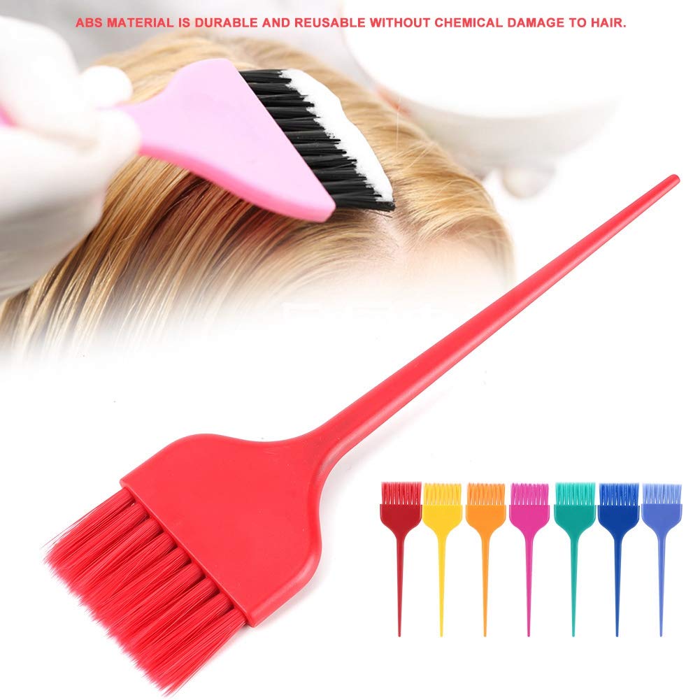 Hair Dye Brush Set, 7Pcs XL Size Professional Hairdressing Tinting Brush Color Applicator for Hair coloring : Beauty