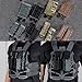 IDOGEAR Mag Pouch 9mm Pistol Magazine Pouches Molle Tactical Airsoft Poly Mag Carrier Hunting Magazines Holder