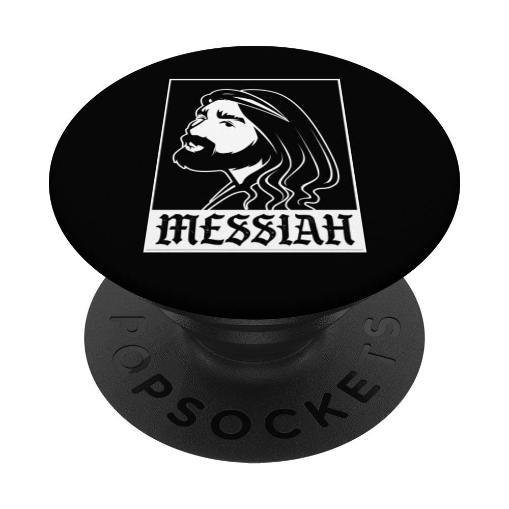 Jesus Christ Messiah Religion Faith Church Christianity Gift PopSockets PopGrip: Swappable Grip for Phones & Tablets