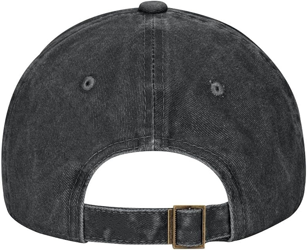 Just A Girl Who Loves Rottweilers Unisex and Personalized Cowboy hat with Adjustable Sunshade Black: Clothing