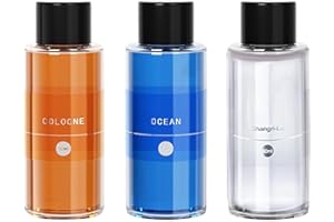 Car Perfume Refill of 3x 50 ml: Elevate Your Drive with the Essence of Elegance (Ocean, Cologne, Sangri_La)
