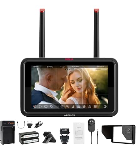 Amazon.com : Atomos Ninja TX GO 5-inch Camera Monitor-Recorder