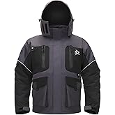 Piscifun Ice Fishing Jacket, Floating Waterproof Ice Fishing Coat, Insulated Jacket for Cold Weather Conditions