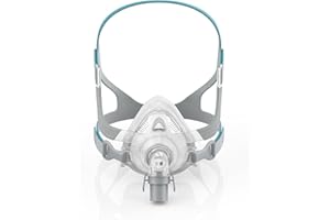 KOVDIM Full Face Set - Replacement Set for F20 - Includes Headgear and Full Face Mask Cushion - Covers Nose and Mouth - Reusable Full Face Set Supplies - Large