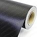 3in x 5in (SAMPLE SIZE) 3M DI-NOC Gloss Black Carbon Fiber Vinyl Film Series CA-1170
