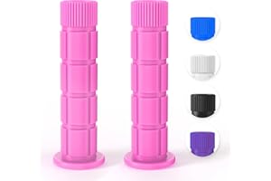 SAPLIZE Bike Handlebar Grips, for Kids Girls Boys Bikes, Balance Bikes, Road Bikes and Sctoors, Length 4.9", Soft and Comfortable