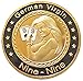 Man Humor German Virgin Heads & Tails Good Luck Novelty Coin - Gift for Men!
