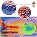 5D DIY Diamond Painting Full Drill, Diamond Paint by Numbers for Adults, Romantic Flowers, Perfect Gift for Families Friends, Cross Stitch DIY Craft - 12 x 16 inch