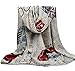 P & R Women's Print Scarves Shawl Large Size18090cm Voile Soft Wraps London Scenery 180*90
