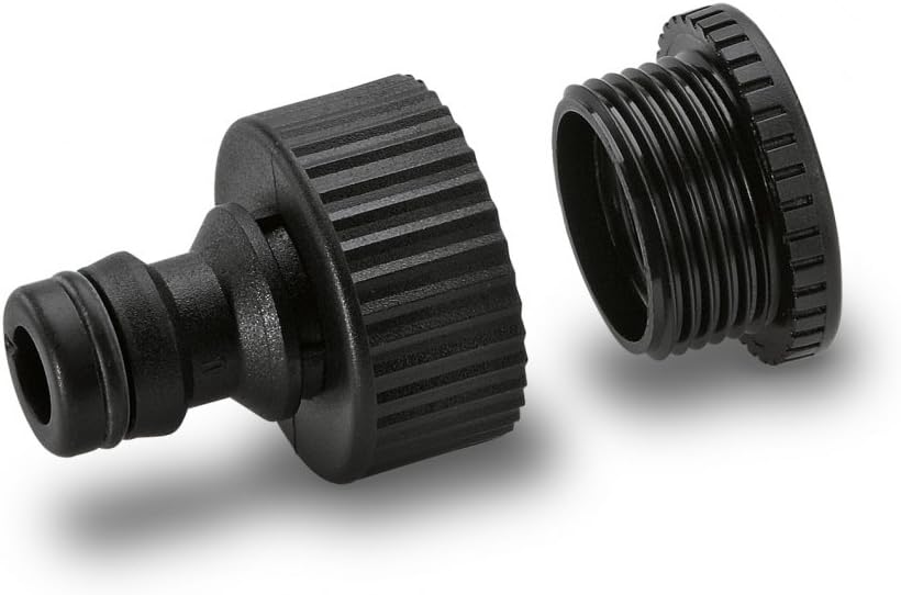 Kärcher Lose M-Box G1 Tap Connector with G3/4 Reducer Loose 066.0, Black, Klein