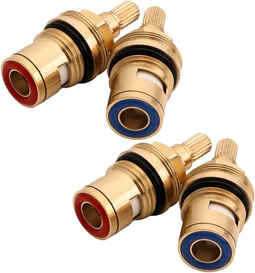 Wasserhahn Reparatur Set Mit Keramik-Kartuschen - Inklusive Dichtungen Für Undichte Hähne