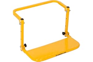 Suspenz Tire Step for Car, Truck, SUV, Non-Slip Steel Adjustable & Foldable EZ Wheel Step-Up for Roof Cartop Storage - Kayak, Canoe, SUP, Cargo, Luggage (21-3301)