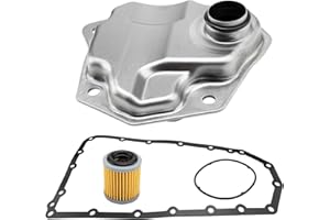 QHDSGZS Transmission Filter Oil Pan Gasket Kit Fits for Nissan Altima Rogue Juke NV200 1.6 2.0 2.5 3.5L with JF011E Gearbox Replace Part Number 31728-1XF03 31726-1XF00 31728-1XF02 31728-1XF0A 31728-1XHOA
