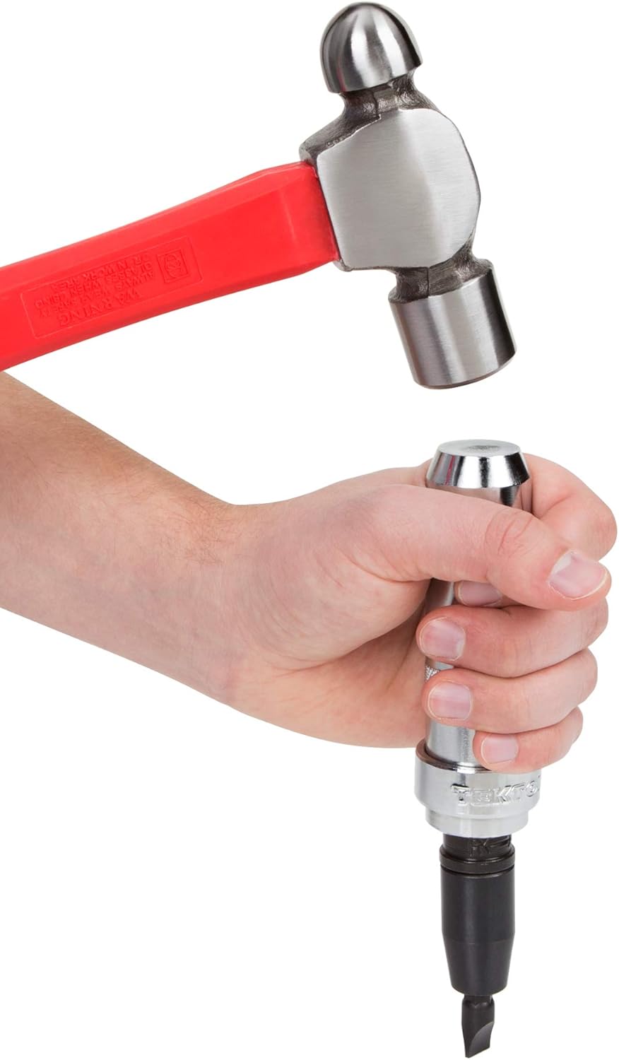 TEKTON 2905 3/8-Inch Drive Manual Hand Impact Driver Set, 7-Piece - Screwdriver Bit Sets - 