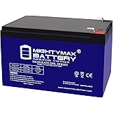 Mighty Max Battery ML12-12 GEL - 12 Volt 12 AH, GEL Type, F2 Terminal, Rechargeable SLA AGM Battery