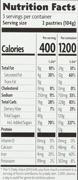 NATURES PATH FROSTED BLUEBERRY TOASTER PASTRY (12X11 OZ)