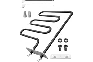 GUXPCH 800 Watts Heating Element Kit Fit for Masterbuilt 30-inch Har-Broil 725 Deluxe Digital Electric Smoker, Electric Smoker Heating Element Replace 9907090033 FDES30111 120 Volt