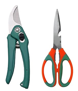 Truphe Garden Scissor, Garden Cutter Gardening Cut Tools (Set Of 2)