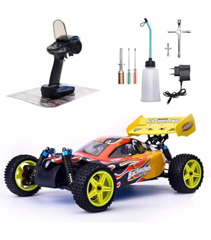 Amazon.com: BINGXMF 1/10 Nitro RC Car for Adult 75CC Oil-Powered