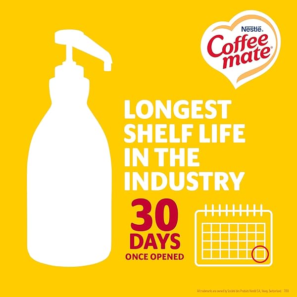COFFEE MATE ABUELITA MEXICAN STYLE CHOCOLATE FLAVORED LIQUID CREAMER CONCENTRATE, 1.5 LITER PUMP BOTTLE