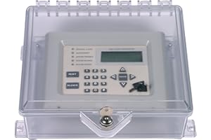 Safety Technology International, Inc. STI-7520 NEMA 4X Protective Cabinet with Backplate and Key Lock - Clear Multipurpose Po