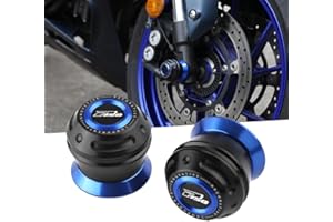 Super Vici Front Fork Sliders Fit For GSXR750 2006-2023 2024 GSX-R750 Wheel Axle Frame Sliders 2023 GSX-R750 Accessoris 2024 GSXR750 Accessories BE