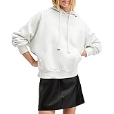 AllSaints Women's Tops Talon Undrgrnd Hoody Optic White L