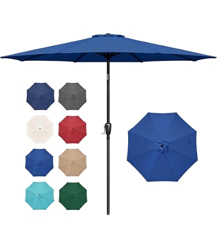 Pied De Parasol Rond 20 Litres Avec 4 Roulettes - Support Stable à Remplir D'Eau Ou Sable - 6