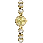 ADSBIAOYE Elegant Women Pearl Bracelet Watches Fashion Dress Quartz Watch Ladies Gift Watches