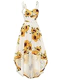 DRESSTELLS Bridesmaid Dress, Hi Low Dress for