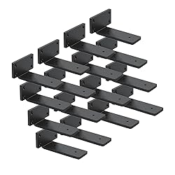 16 Pack Shelf Brackets 6 Inch Floating Shelf