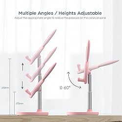 nediea Cell Phone Stand,Angle Height Adjustable