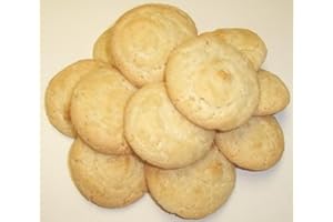 Scott's Cakes Almond Macaroon Cookies in a 1 Pound Clear Cello Bag