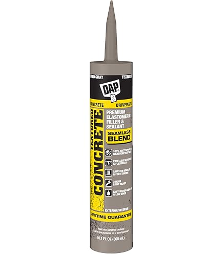 Amazon.com: DAP 08676 Premium Textured Concrete Elastomeric Filler