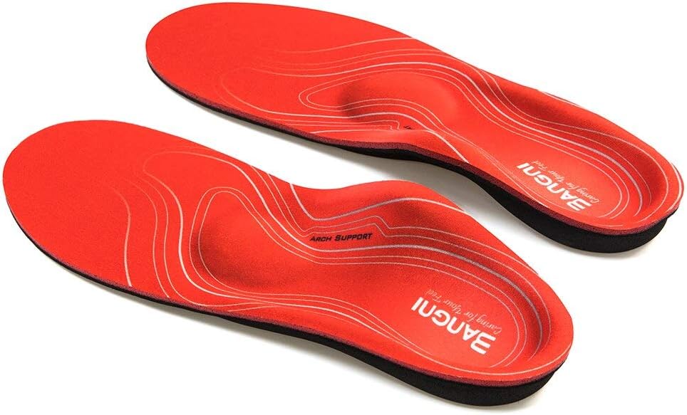 3ANGNI orthotic Insole High Arch Foot Support Soft Medical Functional insoles, Insert for Severe Flat Feet,Feet Pain, Foot Valgus For Man And Woman