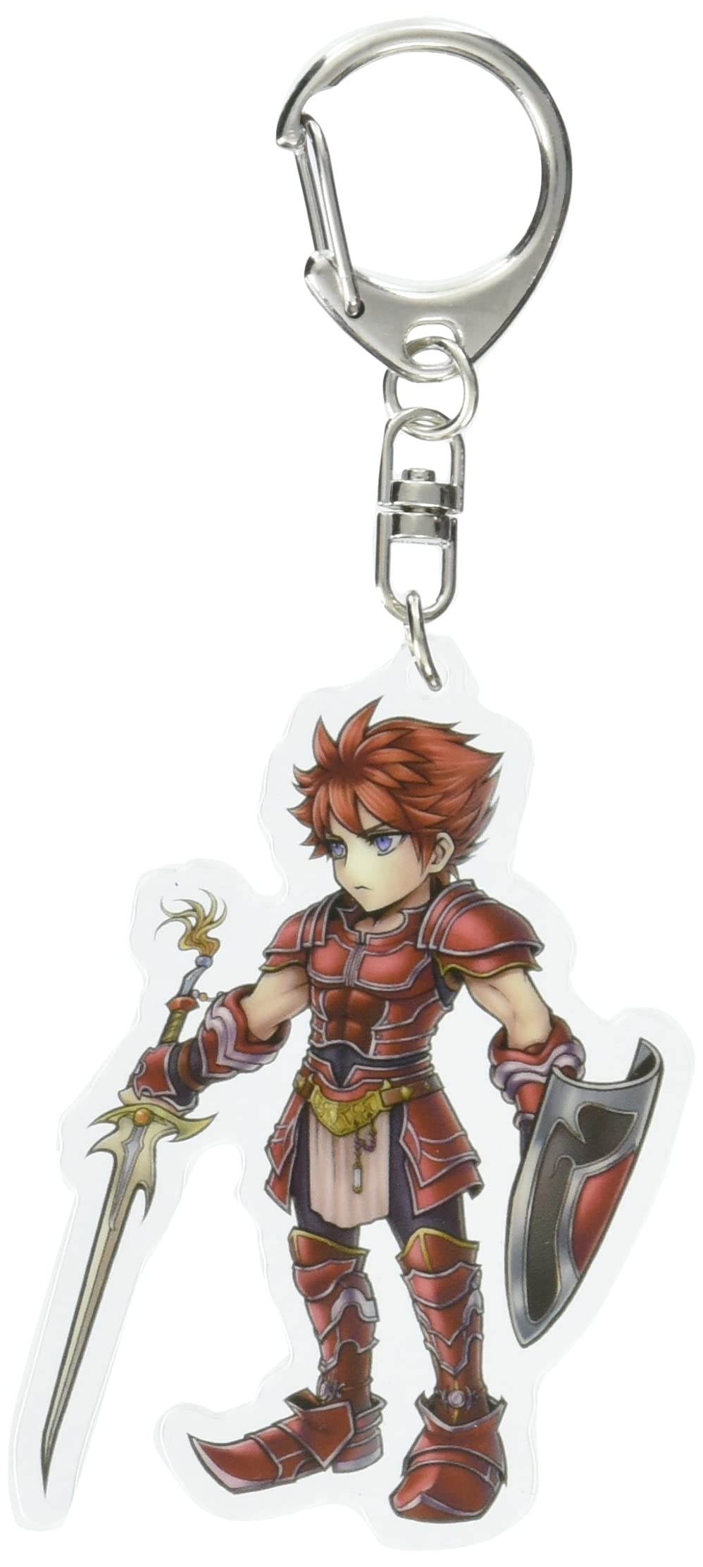 Square-Enix Dissidia Final Fantasy Acrylic Keychain Warrior of Light Keyrings