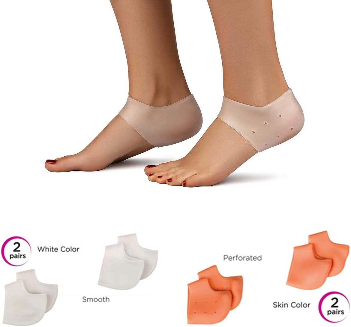 Plantar Fasciitis & Heel Spurs Pads (8pcs). Provide Arch Support and Pain Relief for Sore Feet