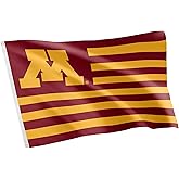 Desert Cactus University of Minnesota Indoor and Outdoor 100% Polyester University Flag Banner, 3x5 Feet Golden Gophers (Nation)