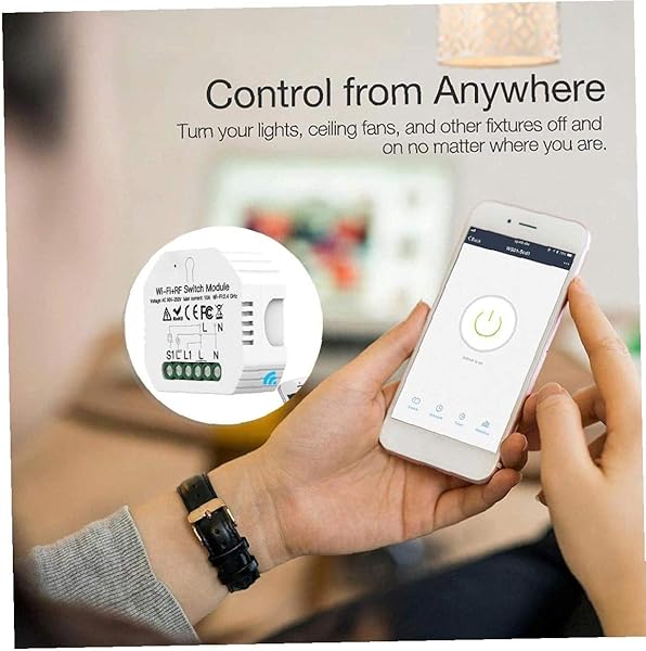 nJiaMe WiFi RF433 Interruptor del mdulo conmutador Inteligente WiFi Light Interruptor LED Dimmer App de Control Remoto del Interruptor de Alta precisin