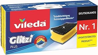 Vileda Glitzi Plus Topfreiniger, 3er Pack