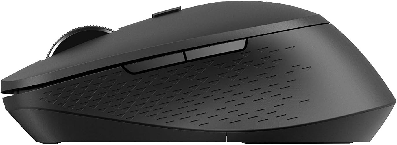 Rapoo M300 Silent souris Ambidextre RF sans fil + Bluetooth Optique 1600 DPI, Black, Kompakt - Image 4