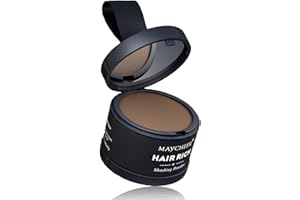 SUDXIN Maycheer Hairline Powder for Women - Hair Rich Shading Powder, 30 Colors Magic Root Cover Up (Dark Brown 01)