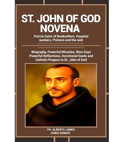 Saint John Of God Medal & Prayer Card Set - 1 Inch Oxidized Pendant, Patron Saint Of Heart Disease - View #14