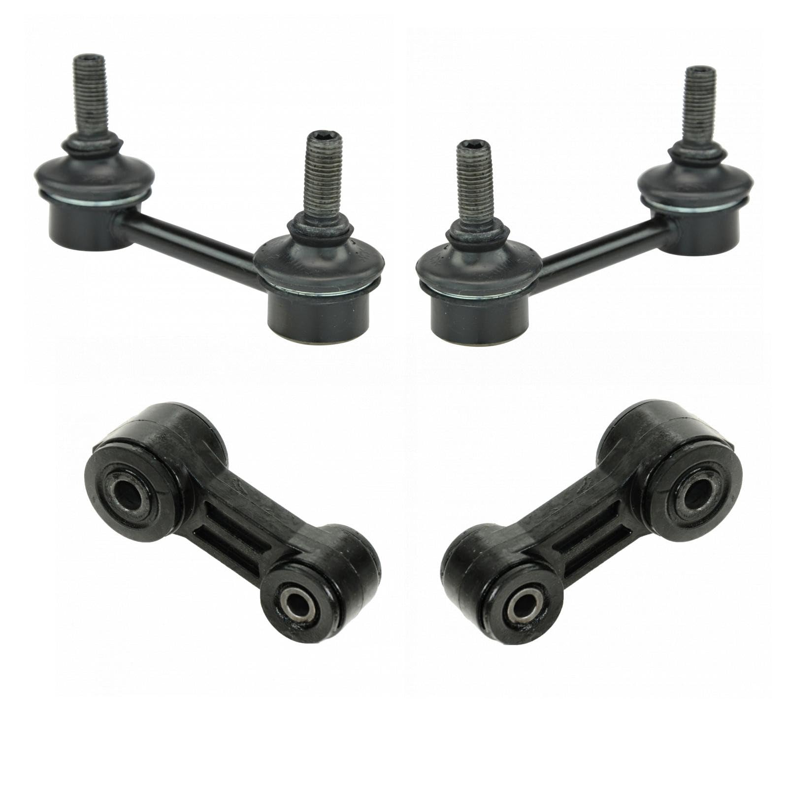 TRQ Front & Rear Sway Bar Stabilizer Link Set Compatible with 2000-2004 Subaru Legacy Outback