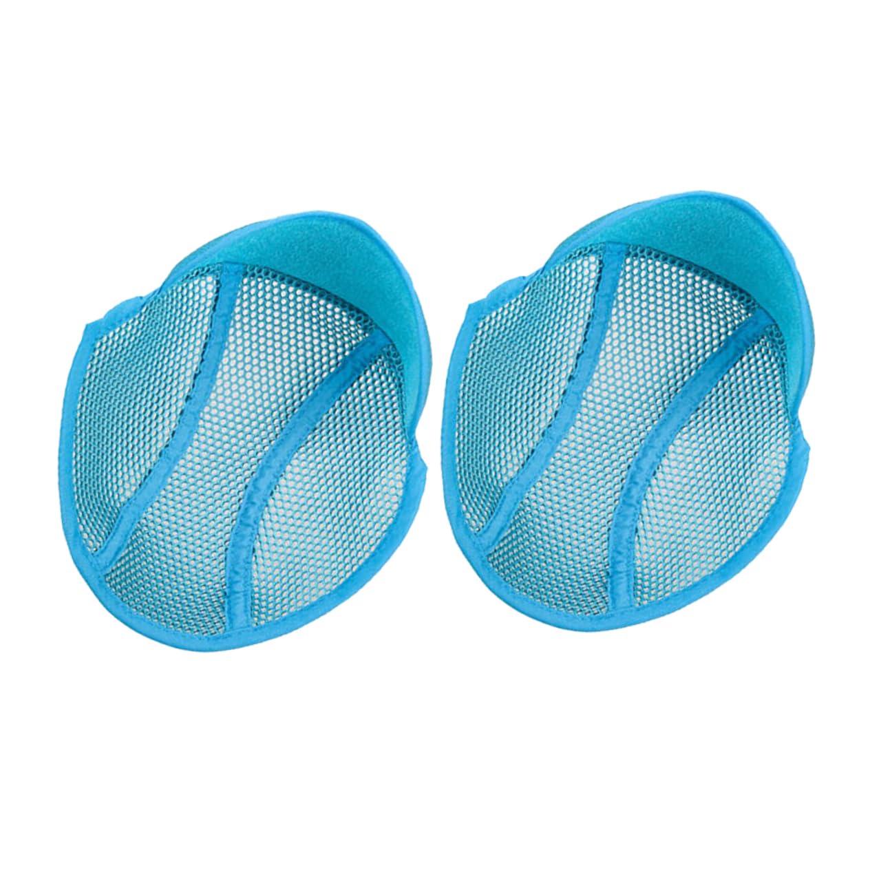 WOONEKY 2pcs Blue Lining Hard Hat Accessories Thermal Hat Warm Hat Mesh Caps for Men Riding Helmet Foam Padding Hard Hat Insert Pad Safety Helmet Insert Pad Sweatband Helmet Insert Liner